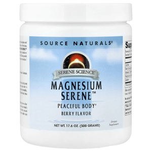 Source Naturals, магний, с ягодным вкусом, 500 г (17,6 унции)