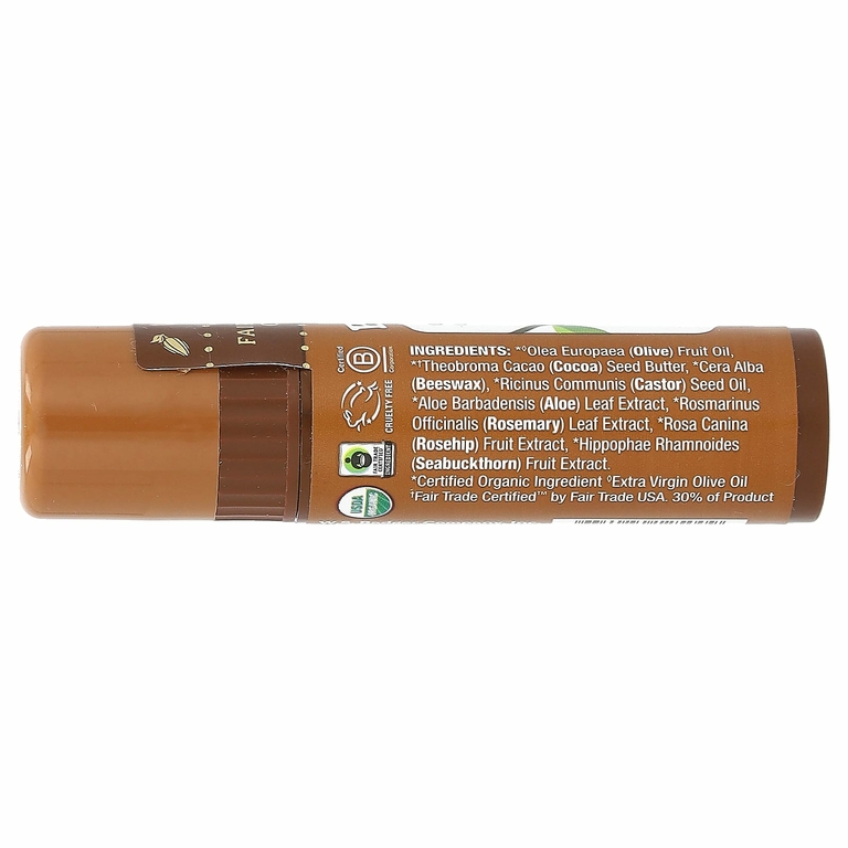 Badger, Бальзам для губ с какао, сливочное какао, .25 унции (7 г)