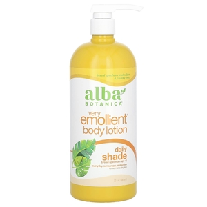 Alba Botanica, Very Emollient, интенсивный смягчающий лосьон для тела, Daily Shade, SPF 15, 946 мл (32 жидк. унции)