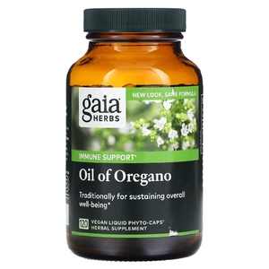 Gaia Herbs, Масло душицы, 120 веганских капсул Phyto-Cap