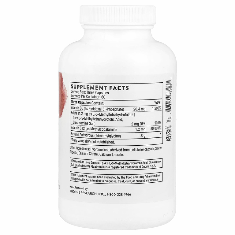 Thorne, Methyl-Guard, 180 капсул