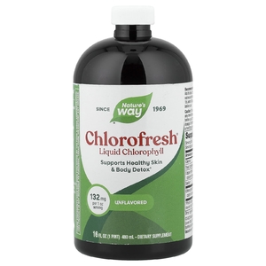 Nature's Way, жидкий хлорофилл Chlorofresh®, без добавок, 132 мг, 480 мл (16 жидких унций)