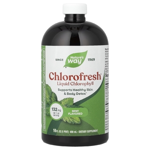 Nature's Way, жидкий хлорофилл Chlorofresh®, вкус мята, 480 мл (16 жидких унций)