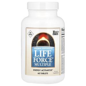 Source Naturals, мультивитаминный комплекс, без железа, 60 таблеток