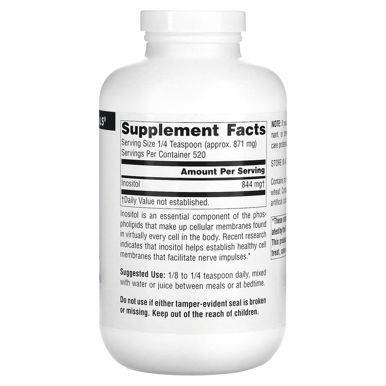 Source Naturals, Чистый инозит в порошке, 453,6 г (16 унций)