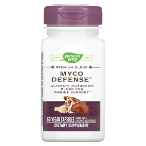Nature's Way, Premium Blend, Myco Defense, 60 веганских капсул (Товар снят с продажи) 