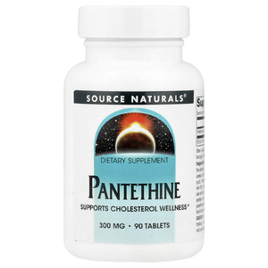 Source Naturals, пантетин, 300 мг, 90 таблеток