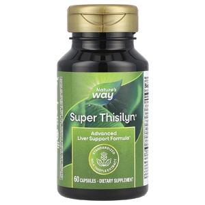 Nature's Way, Super Thisilyn, улучшенная формула для детоксикации, 60 вегетарианских капсул