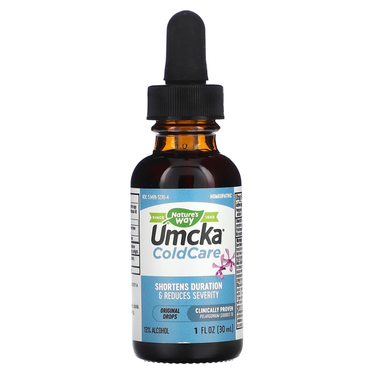 Nature's Way, Umcka, ColdCare, оригинальные капли, 30 мл (1 жидк. унц.)
