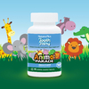 NaturesPlus, Source of Life, Animal Parade, детский жевательный пробиотик от зубной феи с пробиотиками M18, натуральный вкус ванили, 90 таблеток в форме животных