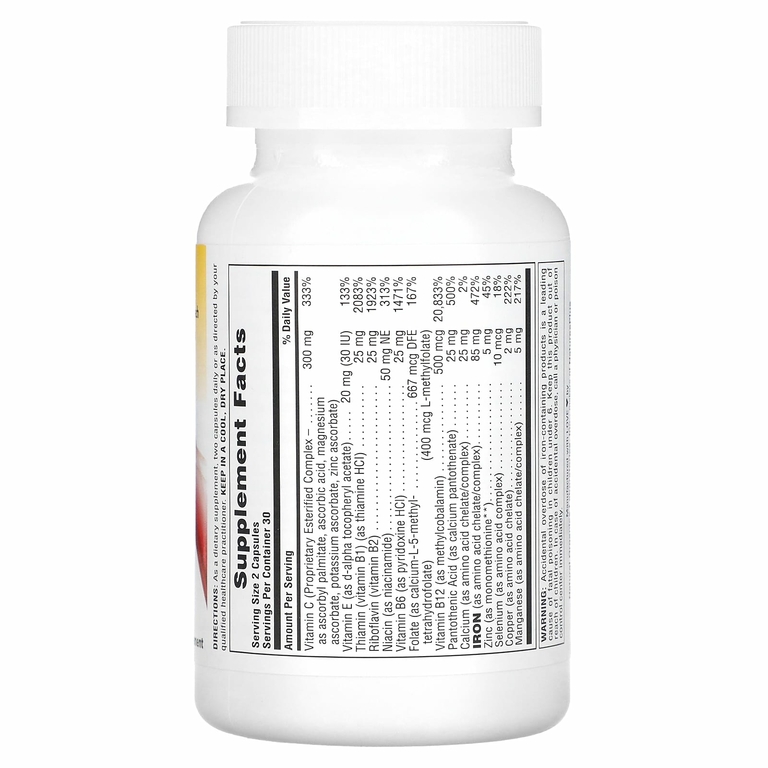 NaturesPlus, Hema-Plex, комплекс с железом, 60 капсул быстрого действия