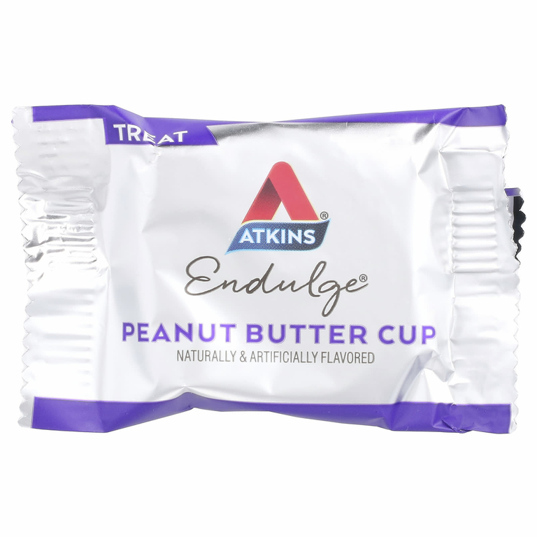 Atkins, Endulge ™, чашки с арахисовой пастой, 10 чашек по 17 г (0,6 унции)