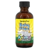 NaturesPlus, Source of Life, Animal Parade, Baby Plex, жидкие мультивитаминные капли без сахара, с натуральным вкусом апельсина, 2 жидкие унции (60 мл)