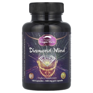 Dragon Herbs, комплекс для долгосрочного улучшения умственных способностей, 500 мг, 100 вегетарианских капсул