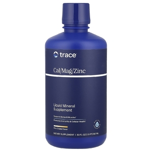 Trace, Liquid Cal / Mag / Zinc, пина колада, 887 мл (30 жидк. Унций)