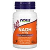 NOW Foods, НАДH, 10 мг, 60 растительных капсул