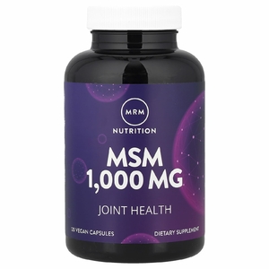 MRM Nutrition, Nutrition, МСМ, 1000 мг, 120 веганских капсул