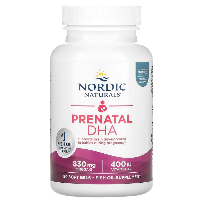Nordic Naturals, ДГК для беременных, 90 капсул