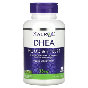 Natrol, ДГЭА, 25 мг, 300 таблеток