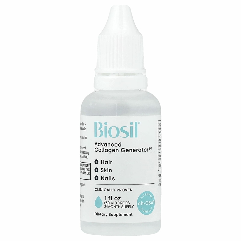 Biosil, Advanced Collagen Generator®, добавка для стимуляции выработки коллагена, 30 мл (1 жидк. унция)