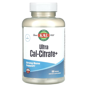 KAL, Ultra Cal-Citrate+, 120 таблеток