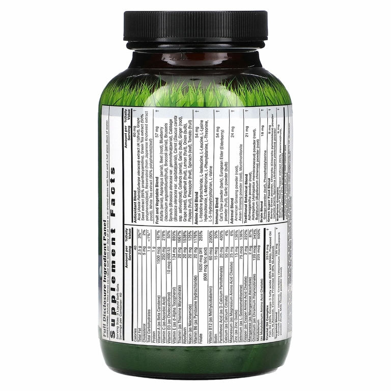 Irwin Naturals, Women's Living Green Liquid-Gel Multi, мультивитаминная добавка для женщин, 120 желатиновых капсул