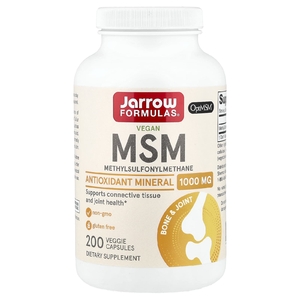 Jarrow Formulas, МСМ, 1000 мг, 200 растительных капсул