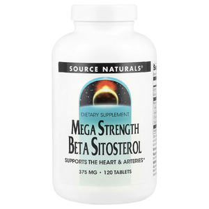 Source Naturals, бета-ситостерол усиленного действия, 375 мг, 120 таблеток