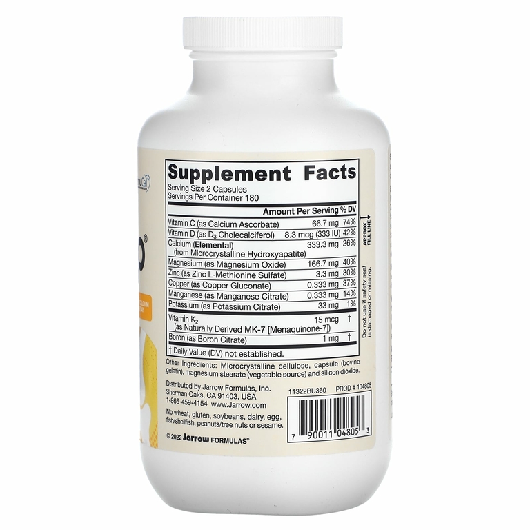 Jarrow Formulas, Bone-Up, 360 капсул