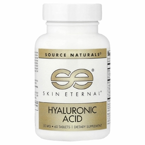 Source Naturals, гиалуроновая кислота, 60 таблеток
