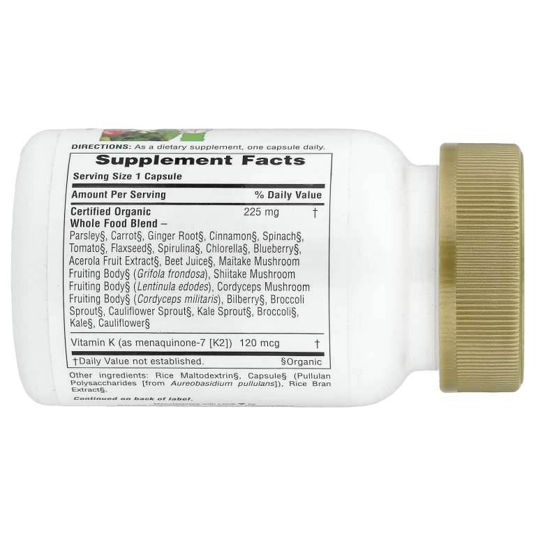 NaturesPlus, витамин K2, 60 веганских капсул