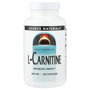 Source Naturals, L-карнитин, 500 мг, 120 капсул