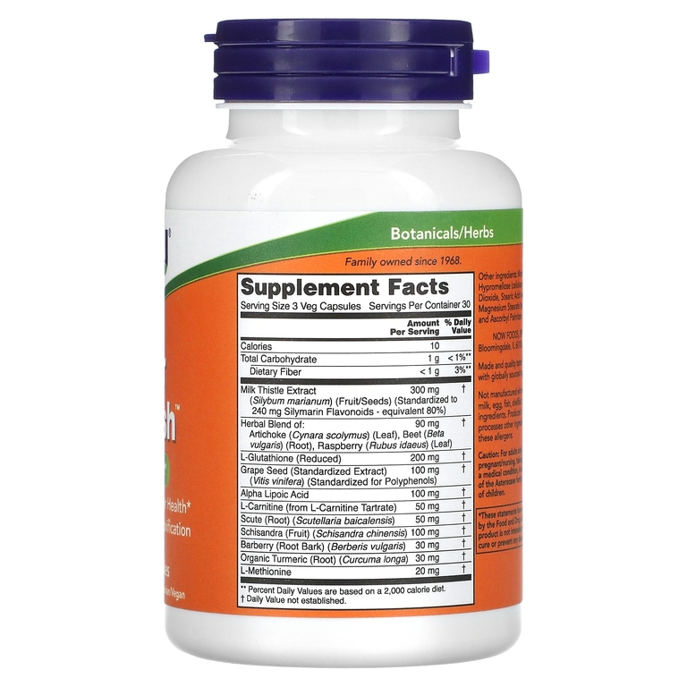NOW Foods, Liver Refresh, 90 растительных капсул
