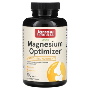 Jarrow Formulas, Magnesium Optimizer, 200 таблеток