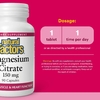Natural Factors, цитрат магния, 90 капсул (150 мг в 1 капсуле)