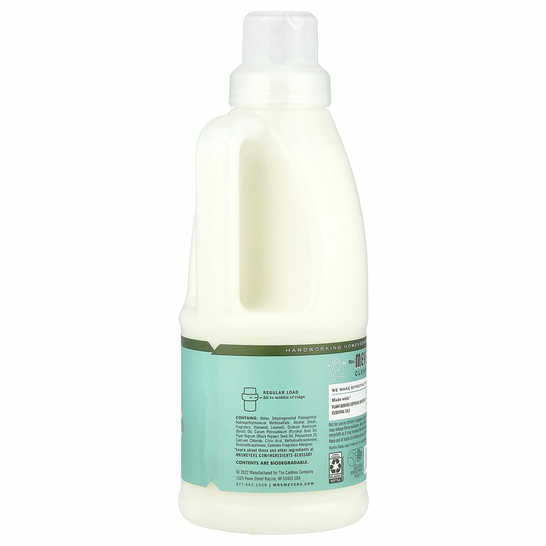 Mrs. Meyers Clean Day, кондиционер для белья, с ароматом базилика, 946 мл (32 жидк. унции)