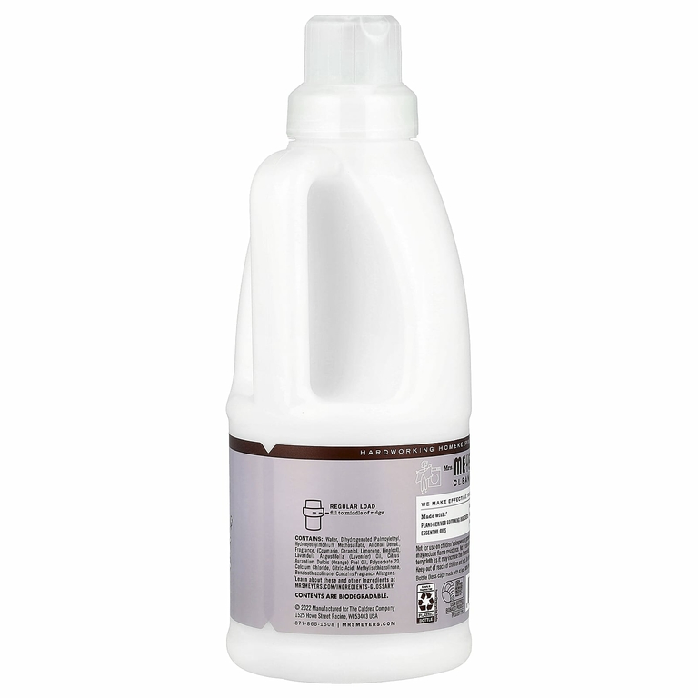 Mrs. Meyers Clean Day, Смягчающее средство для белья с ароматом лаванды, 946 мл (32 жидких унции)