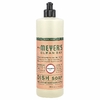 Mrs. Meyers Clean Day, жидкость для мытья посуды, герань, 473 мл (16 жидк. унций)