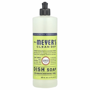 Mrs. Meyers Clean Day, средство для мыться посуды, вербена лимонная, 473 мл (16 жидк. унций)