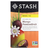 Stash Tea, Herbal Tea, манго и маракуйя, без кофеина, 20 чайных пакетиков, 38 г (1,3 унции)