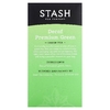 Stash Tea, Премиальный зеленый чай, без кофеина, 18 чайных пакетиков, 33 г (1,1 унции)