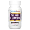 Superior Source, Balance B Complex, комплекс витаминов группы B, 60 быстрорастворимых таблеток MicroLingual