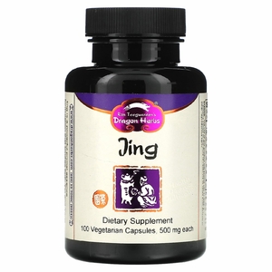Dragon Herbs, Jing, 500 мг, 100 растительных капсул