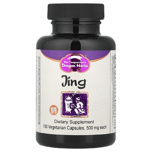 Dragon Herbs, Jing, 100 вегетарианских капсул