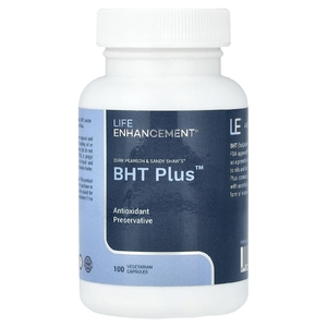 Life Enhancement, формула витамина С с бутилгидрокситолуолом, 100 капсул