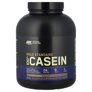 Optimum Nutrition, казеин, со вкусом шоколада, 1,8 кг (3,97 фунта)