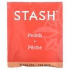Stash Tea, Черный чай, персик, 20 чайных пакетиков, 38 г (1,3 унции)