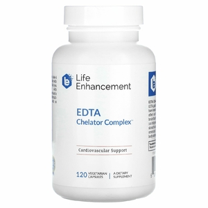 Life Enhancement, EDTA Chelator Complex, 120 вегетарианских капсул