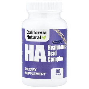 California Natural, комплекс с гиалуроновой кислотой, 90 капсул