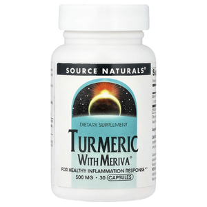 Source Naturals, куркума, 500 мг, 30 капсул
